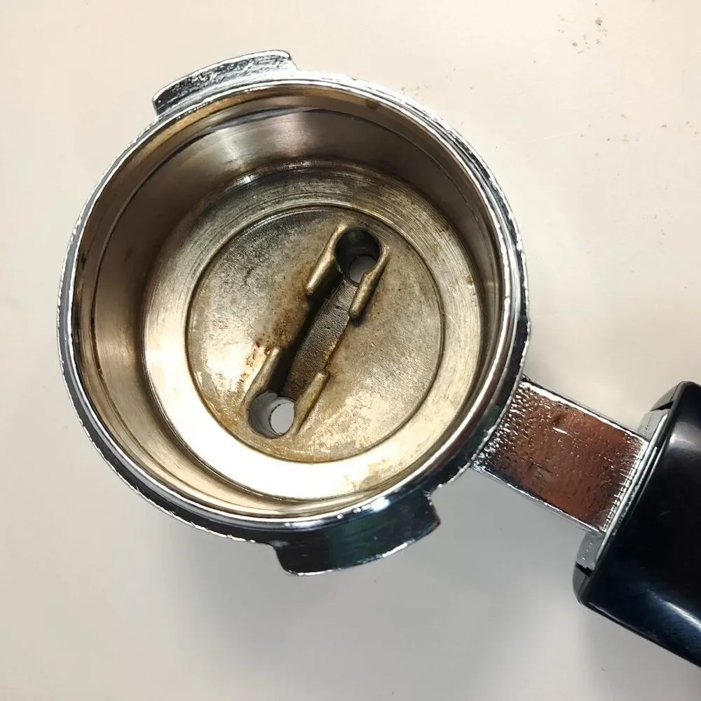 Coffee Brevetti Gaggia coffee maker Portafilter double spout‎ Replacement Part